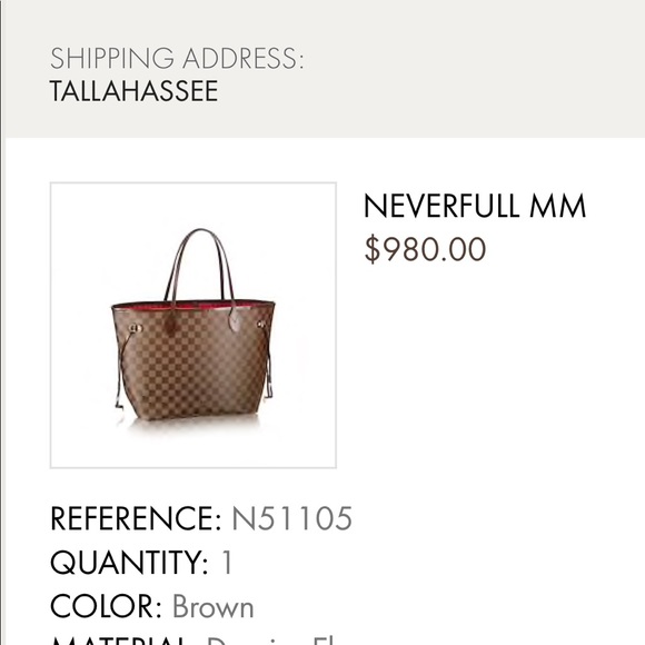 Louis Vuitton never full MM - Picture 3 of 15